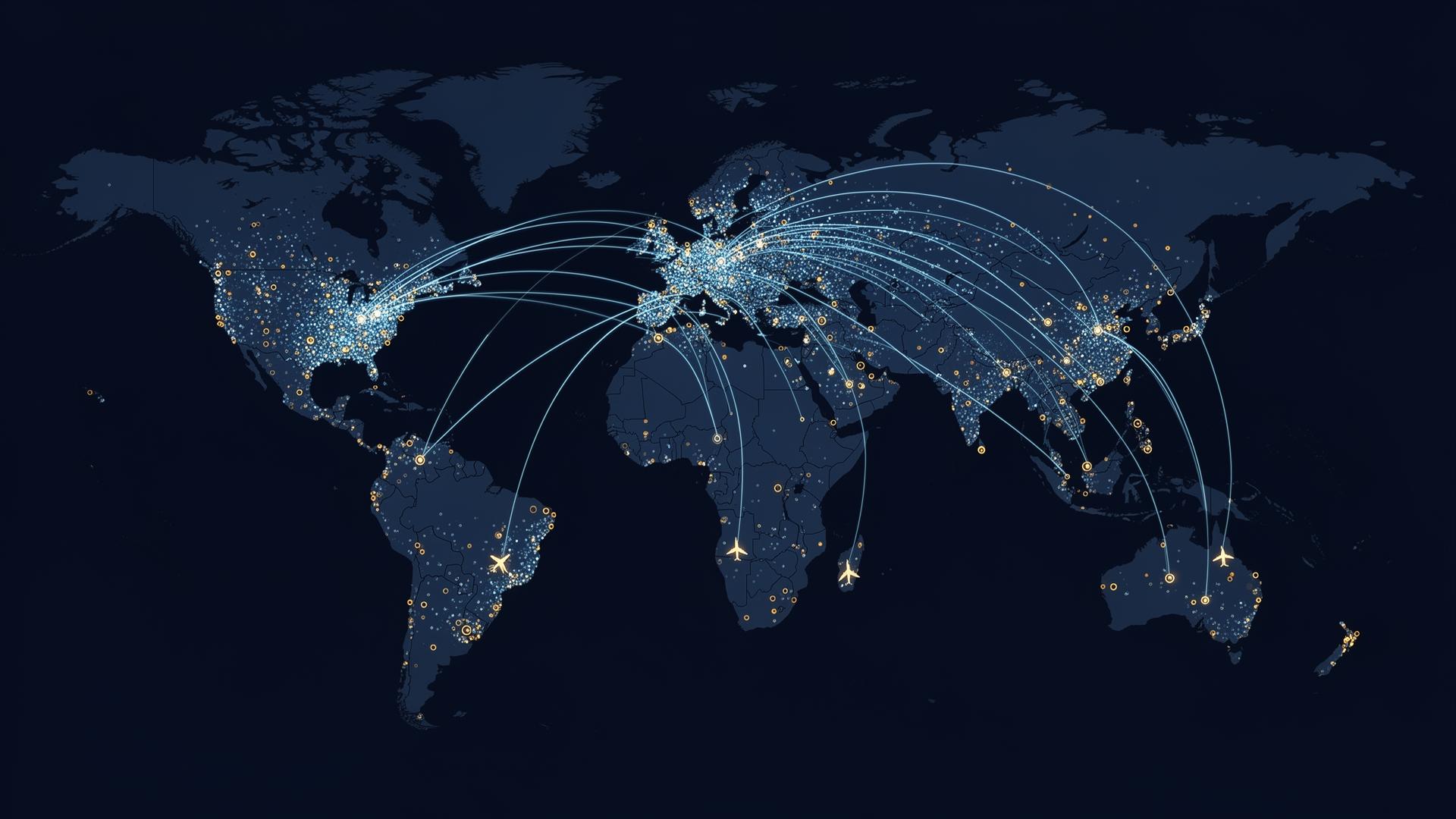 Réseau mondial de sécurité et assistance pour les voyageurs d'affaires